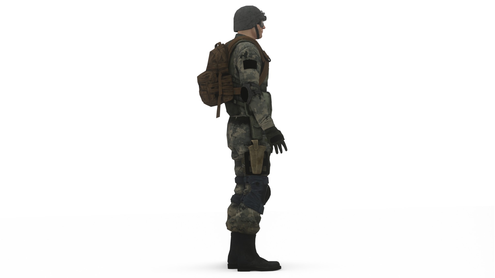  Army Soldiers Collection 4 Rigged Military Characters _42