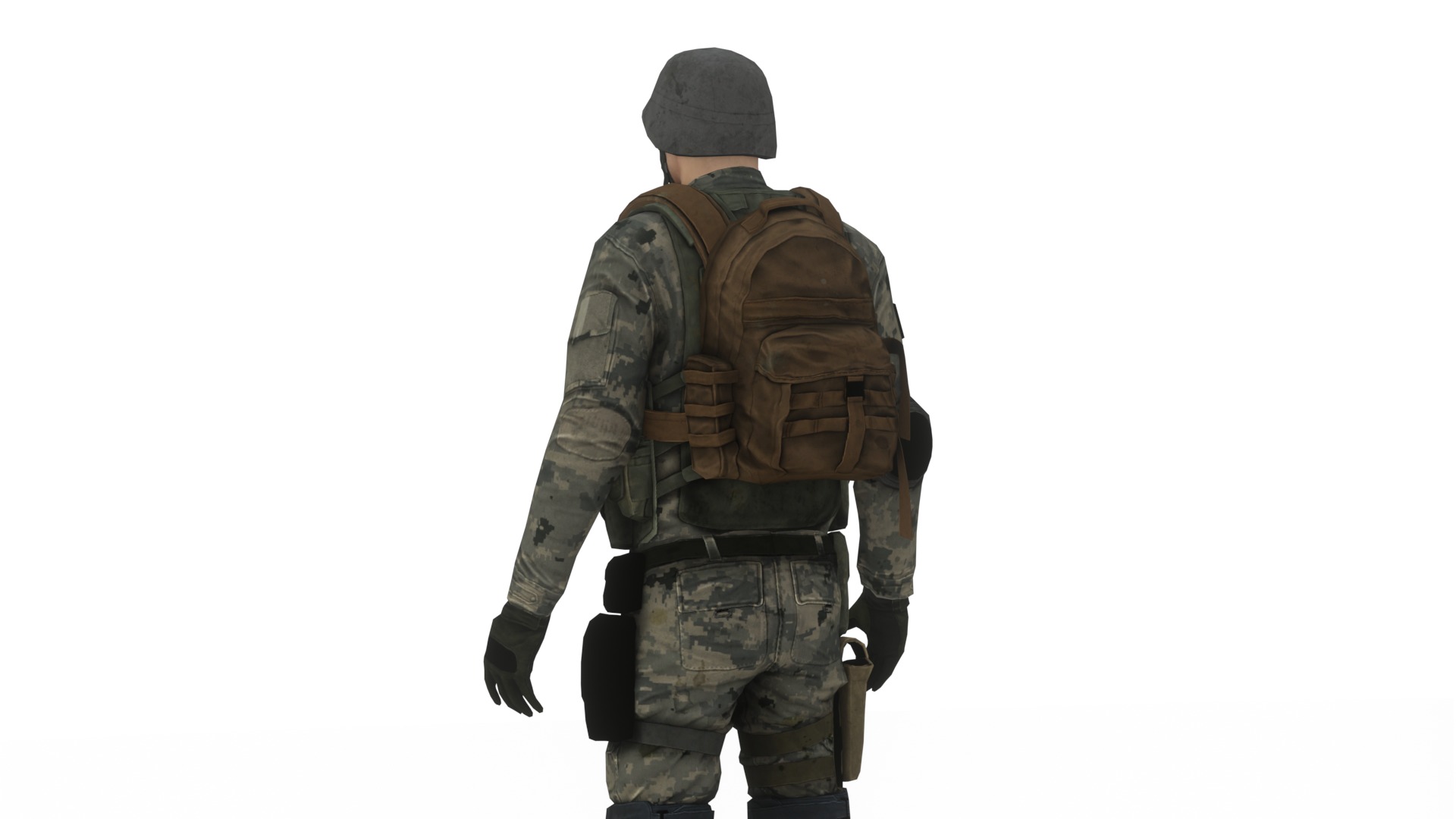  Army Soldiers Collection 4 Rigged Military Characters _46