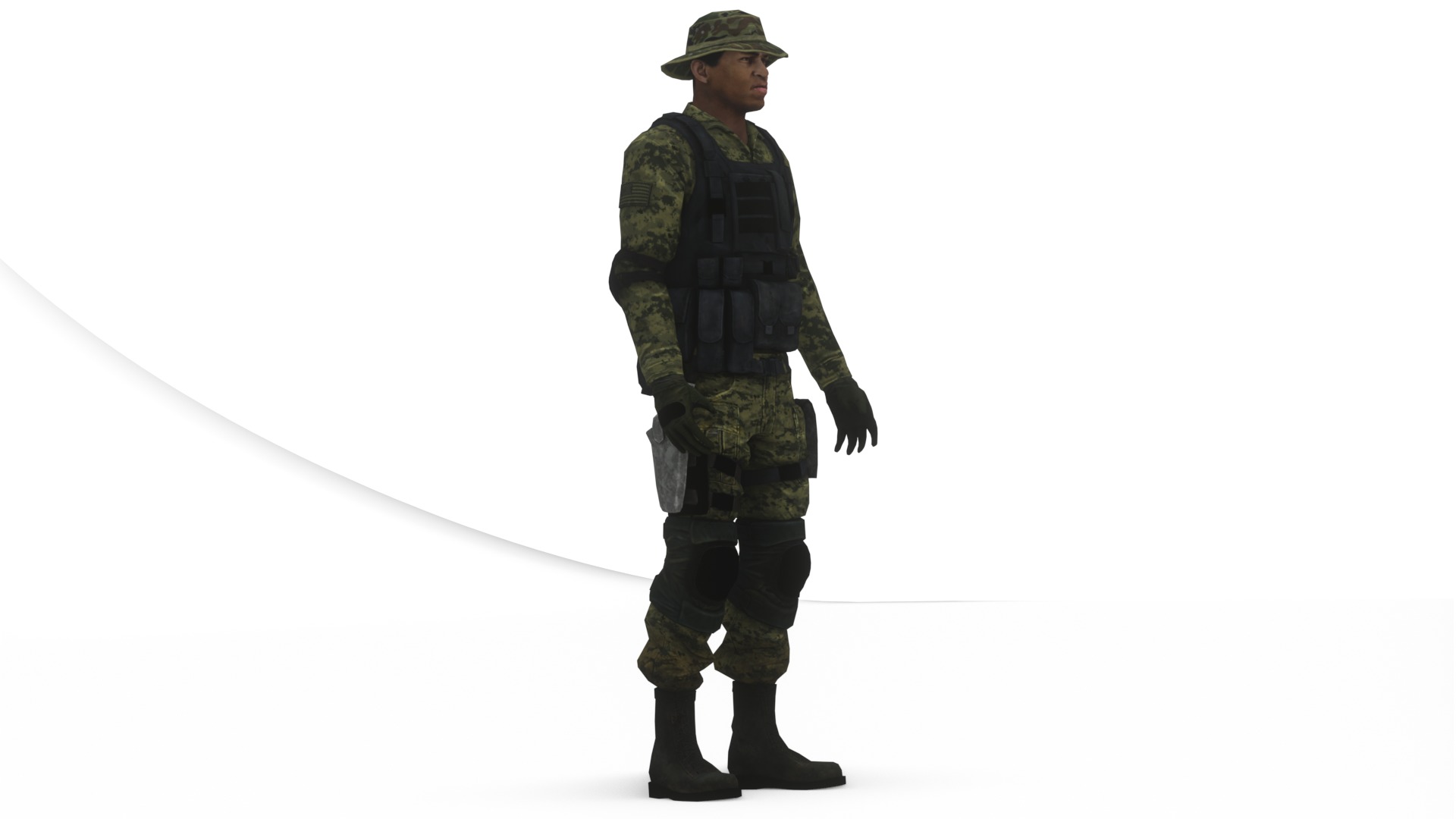  Army Soldiers Collection 4 Rigged Military Characters _8