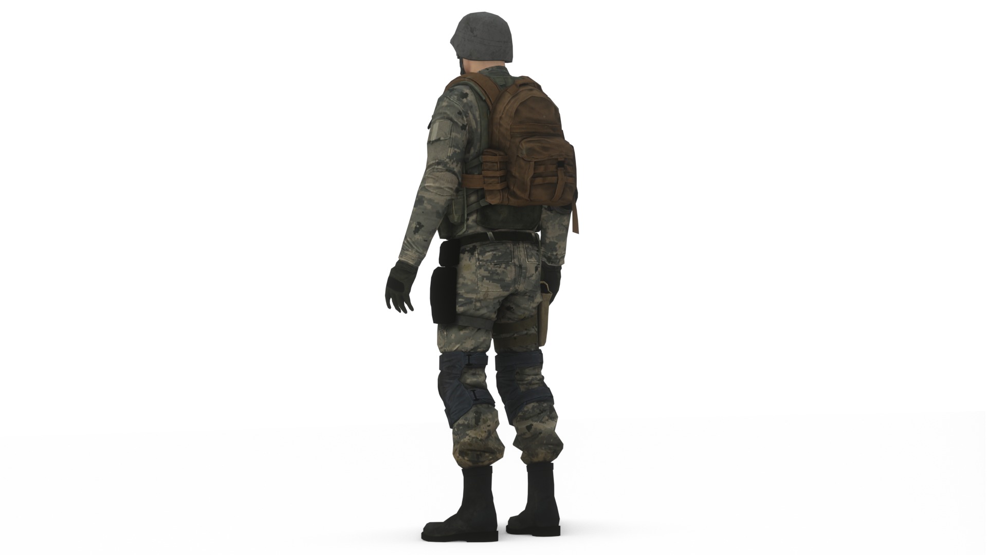  Army Soldiers Collection 4 Rigged Military Characters _40