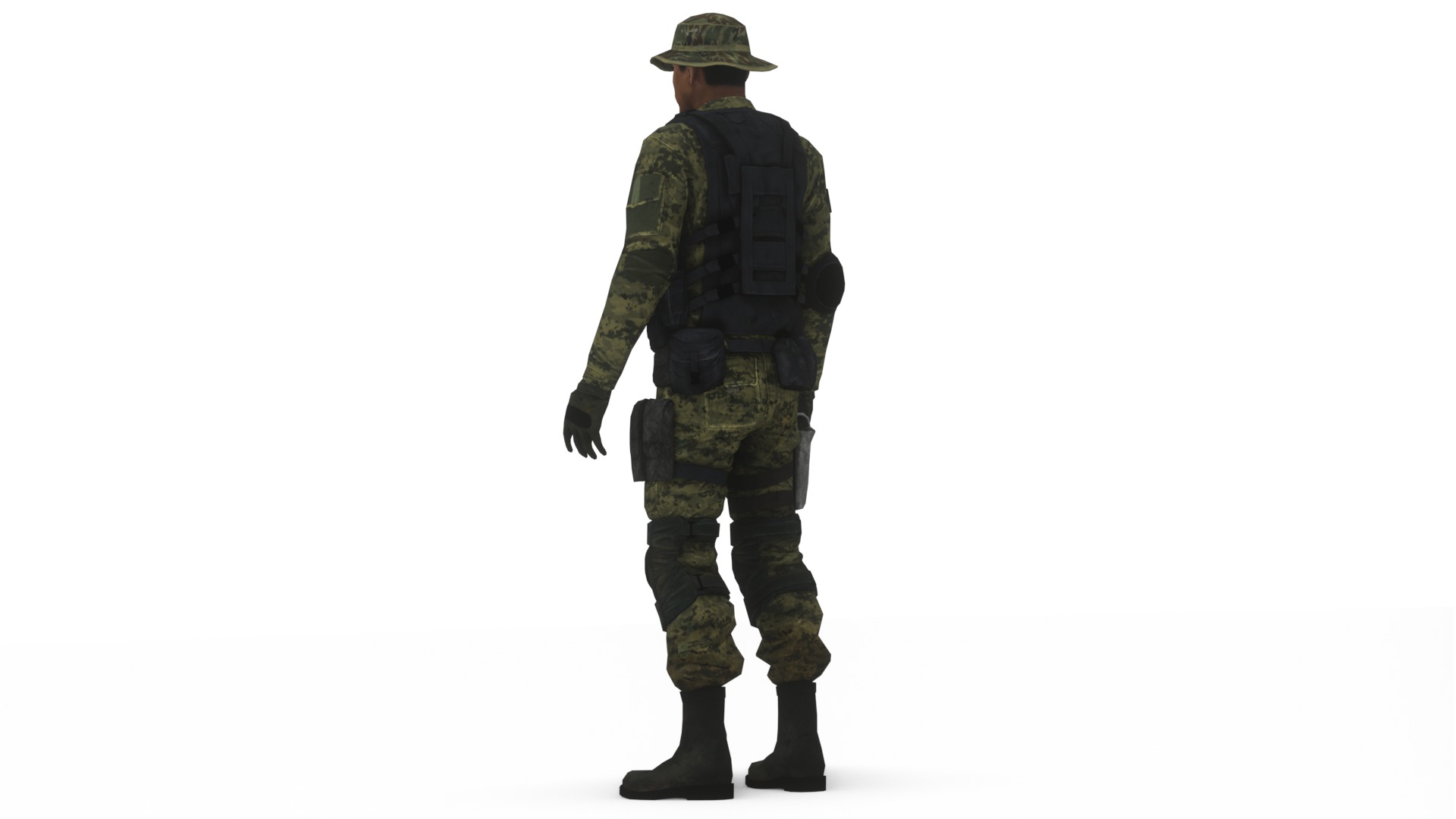  Army Soldiers Collection 4 Rigged Military Characters _5