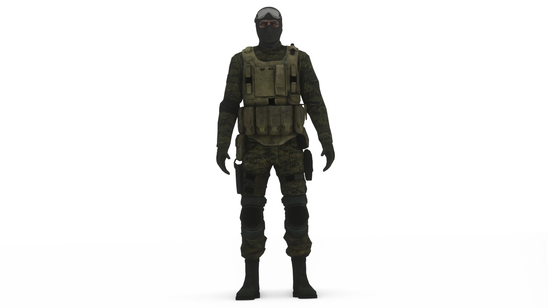  Army Soldiers Collection 4 Rigged Military Characters _14
