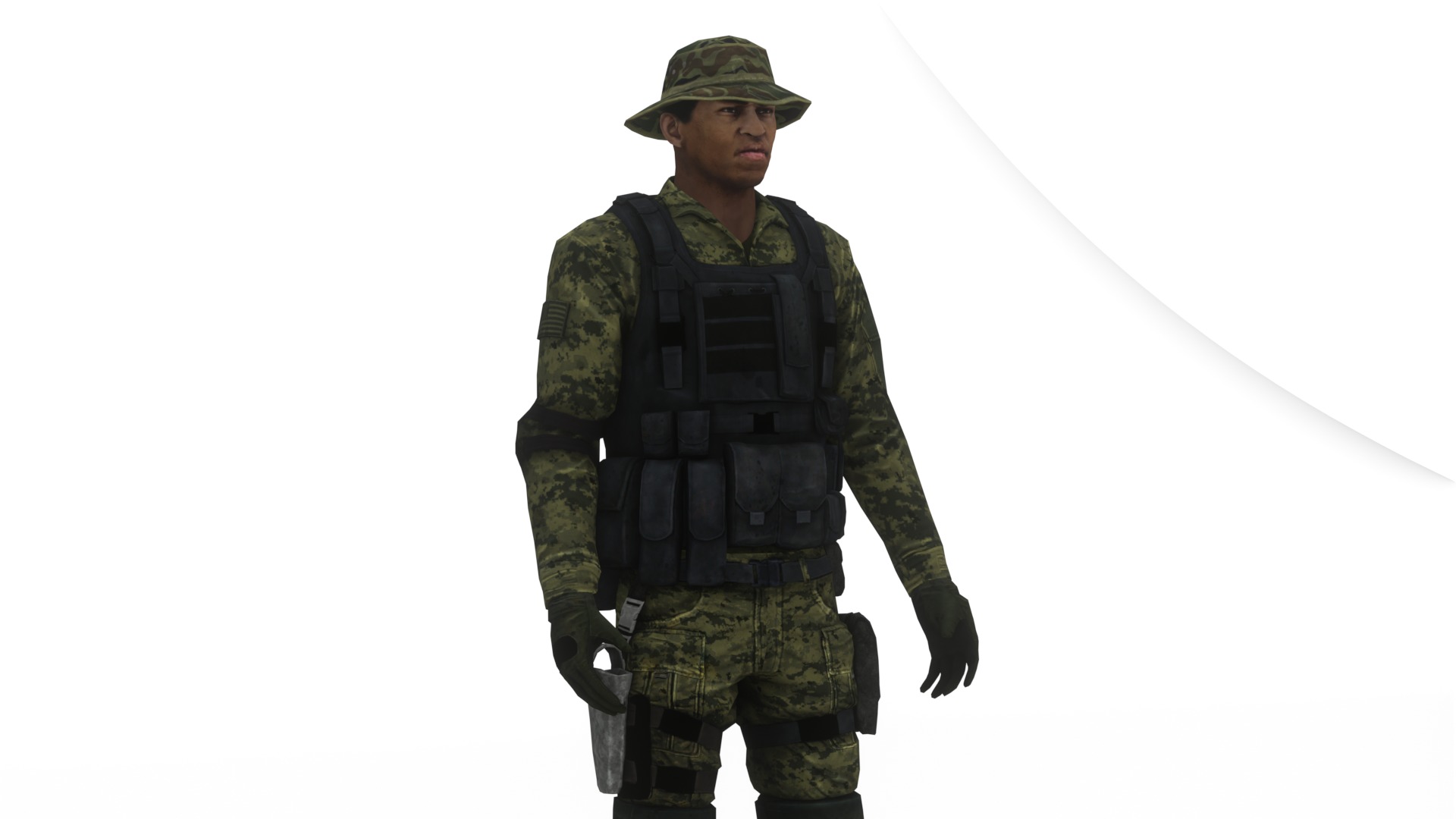  Army Soldiers Collection 4 Rigged Military Characters _2
