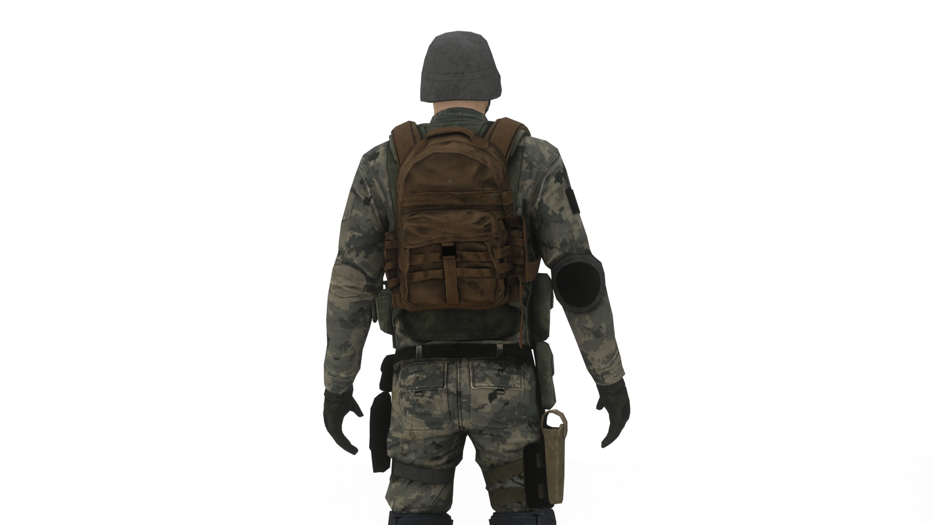 Army Soldiers Collection 4 Rigged Military Characters _47