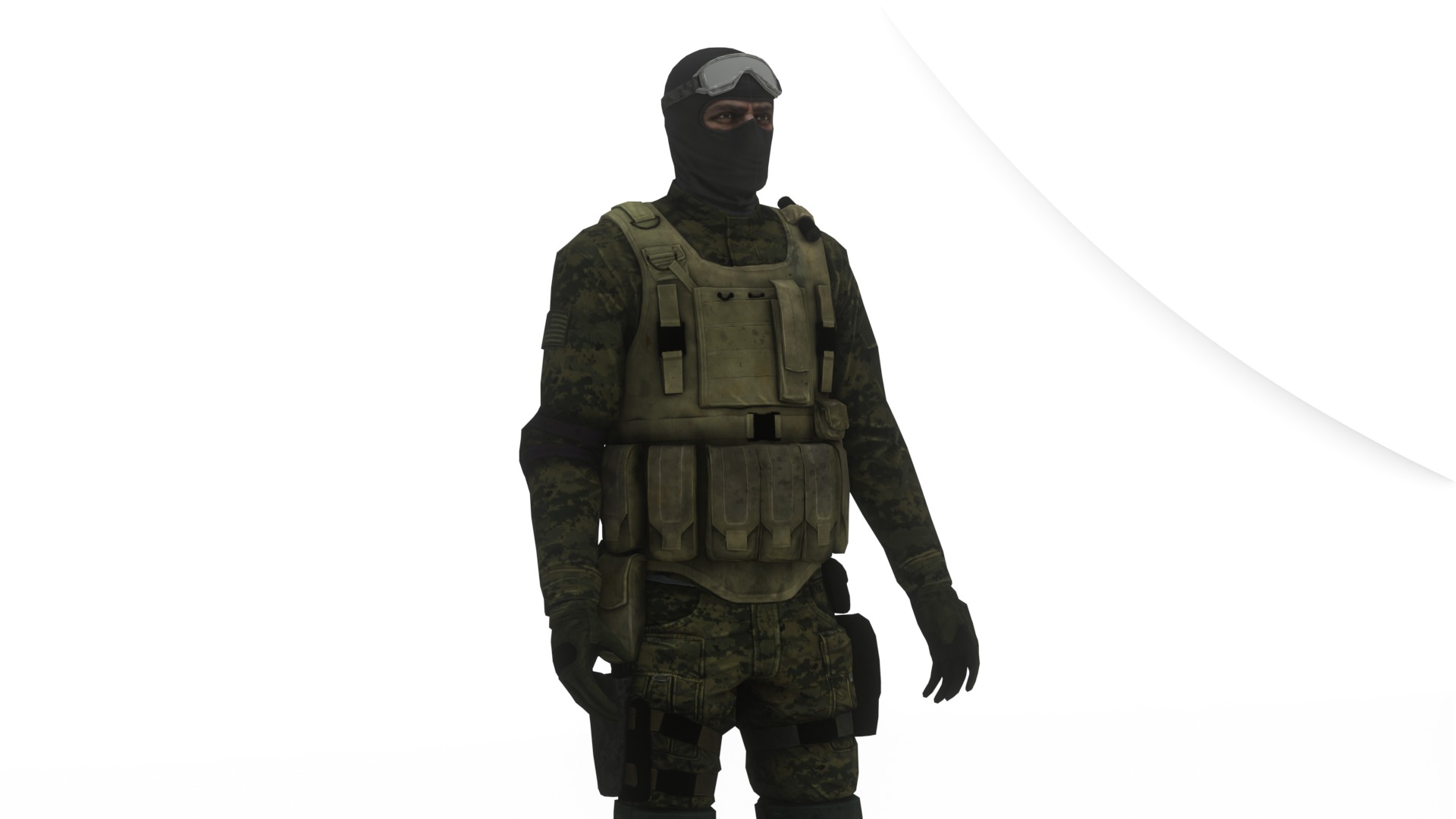  Army Soldiers Collection 4 Rigged Military Characters _20