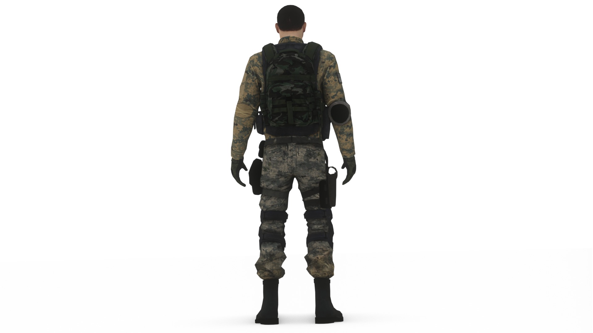  Army Soldiers Collection 4 Rigged Military Characters _29