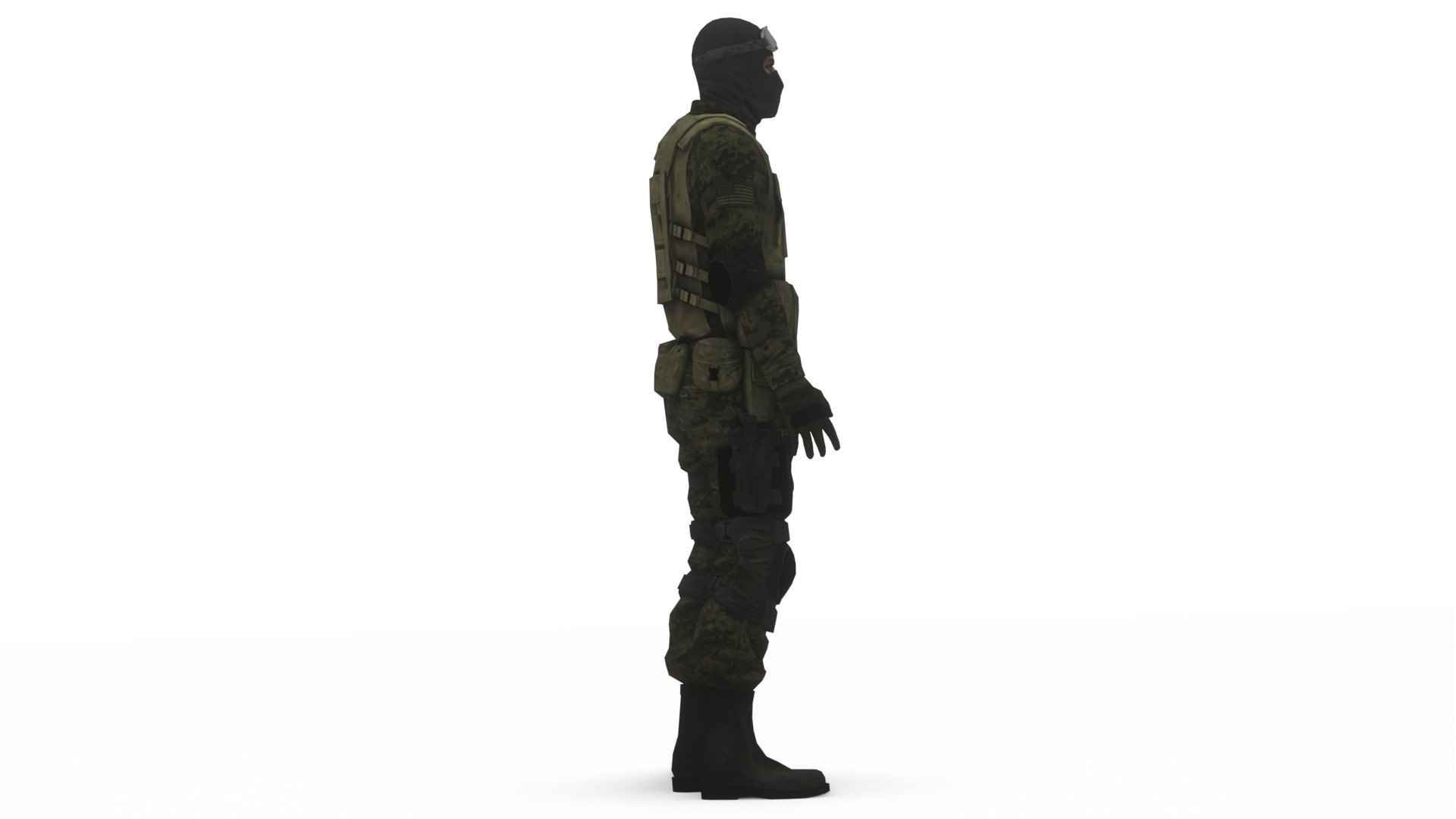 Army Soldiers Collection 4 Rigged Military Characters _18