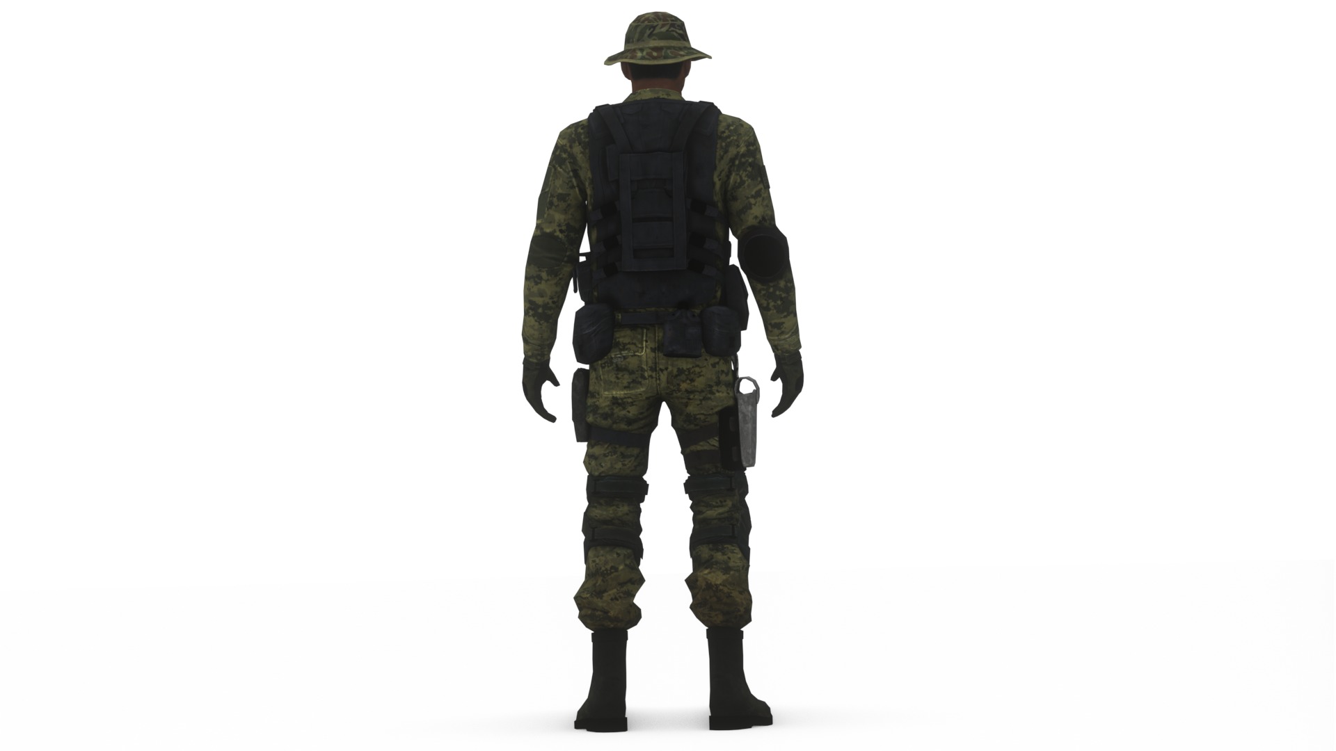  Army Soldiers Collection 4 Rigged Military Characters _6