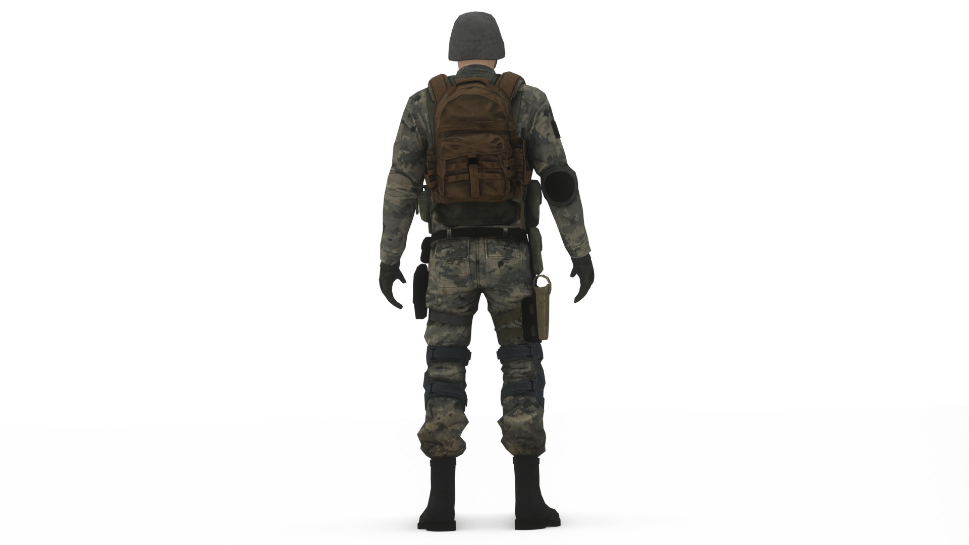  Army Soldiers Collection 4 Rigged Military Characters _41