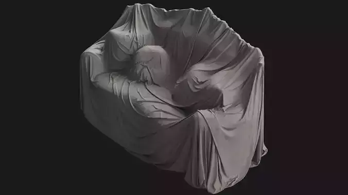 Covered Classic Sofa 04