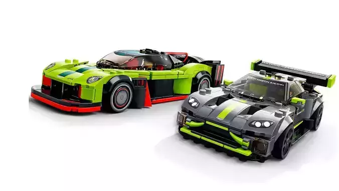 TwindBricks3D - 76910 Aston-Martin Valkyrie AMR Pro and Aston