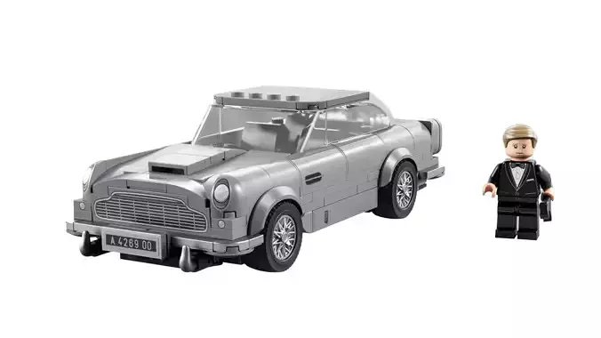 TwindBricks3D - 76911 007 Aston Martin DB5