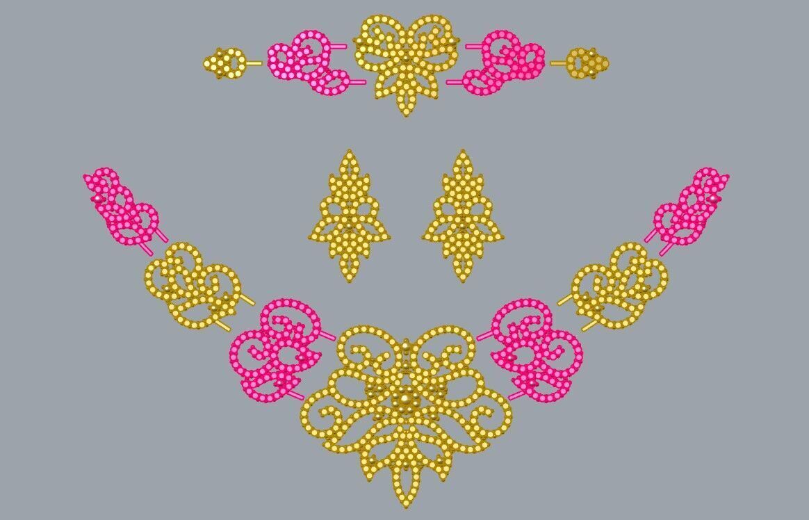 Gold Set  3D print model_5