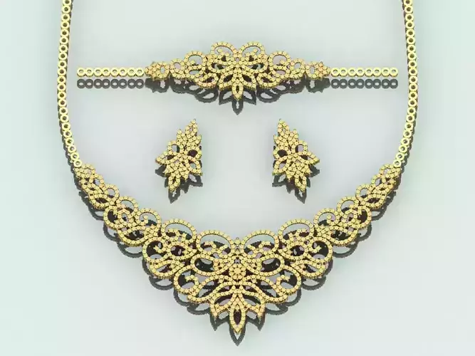 Gold Set  3D print model