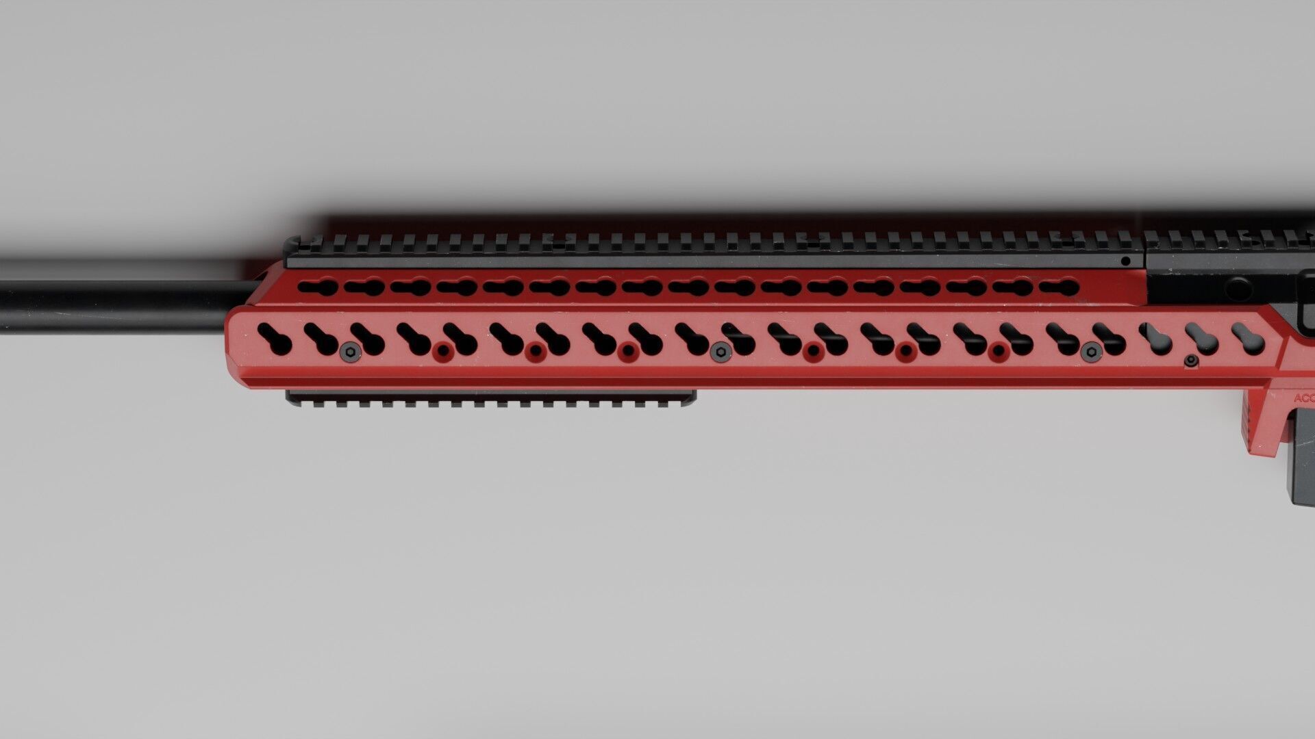 Accuracy International - AT-XC Low-poly 3D model_20