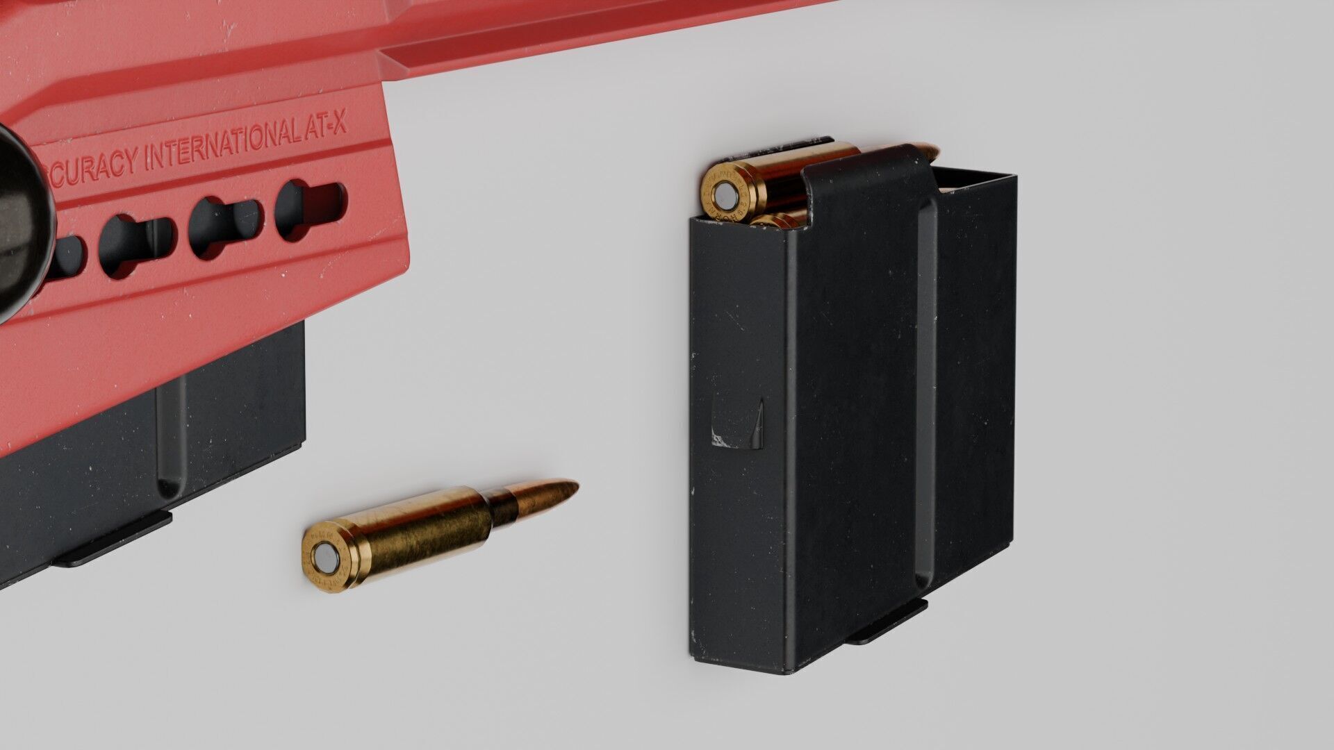 Accuracy International - AT-XC Low-poly 3D model_14