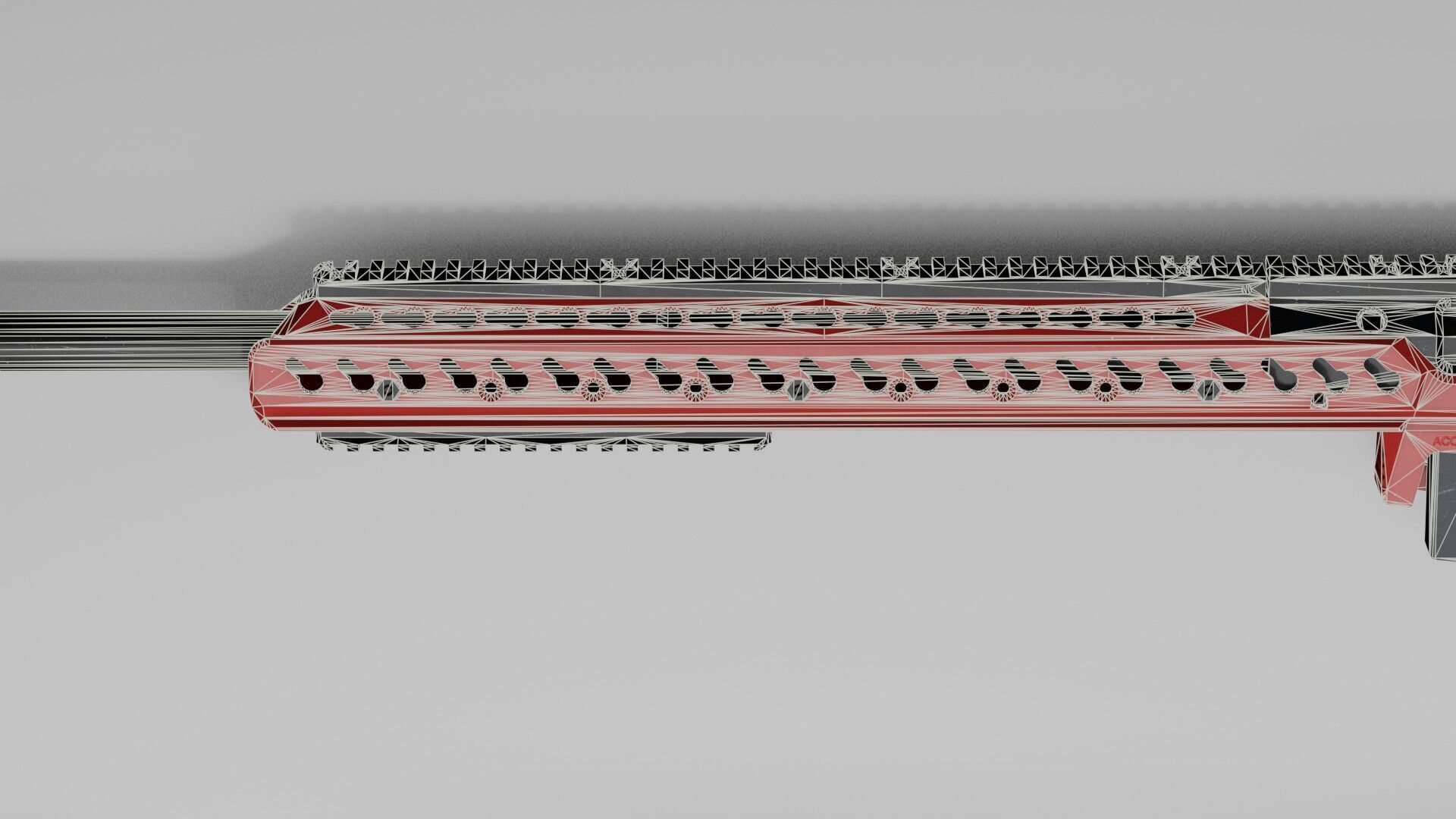 Accuracy International - AT-XC Low-poly 3D model_45