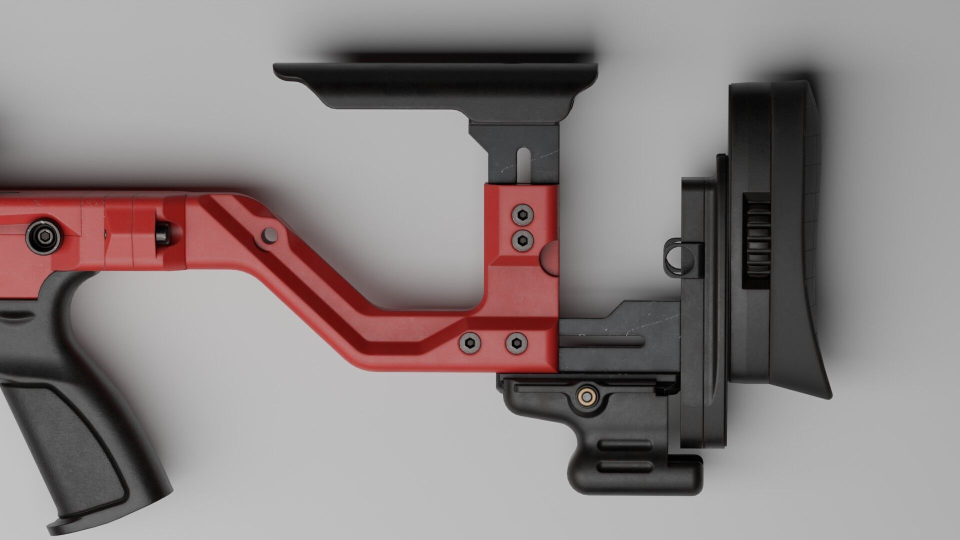 Accuracy International - AT-XC Low-poly 3D model_18