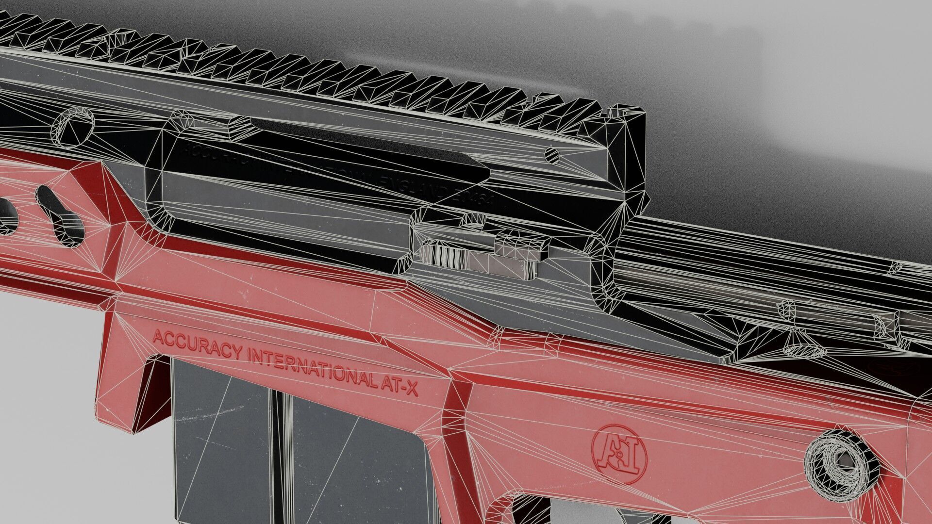 Accuracy International - AT-XC Low-poly 3D model_41
