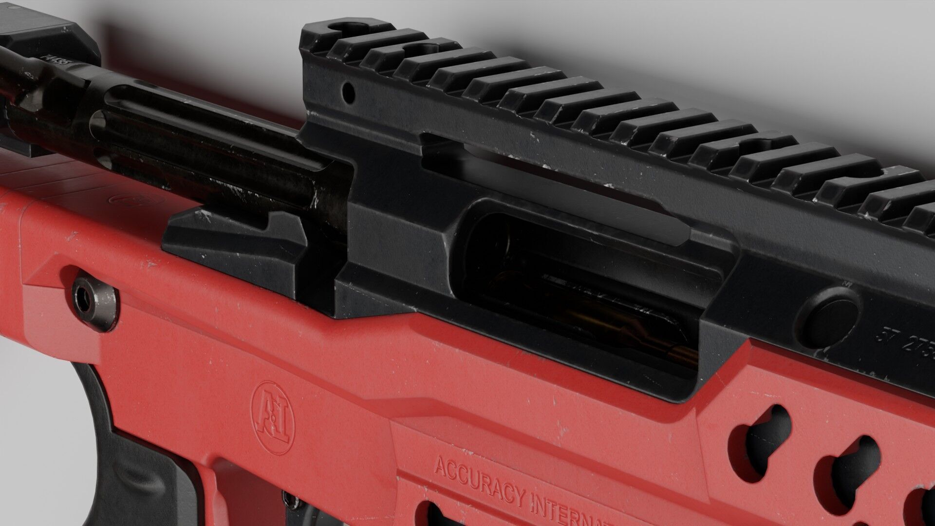 Accuracy International - AT-XC Low-poly 3D model_5