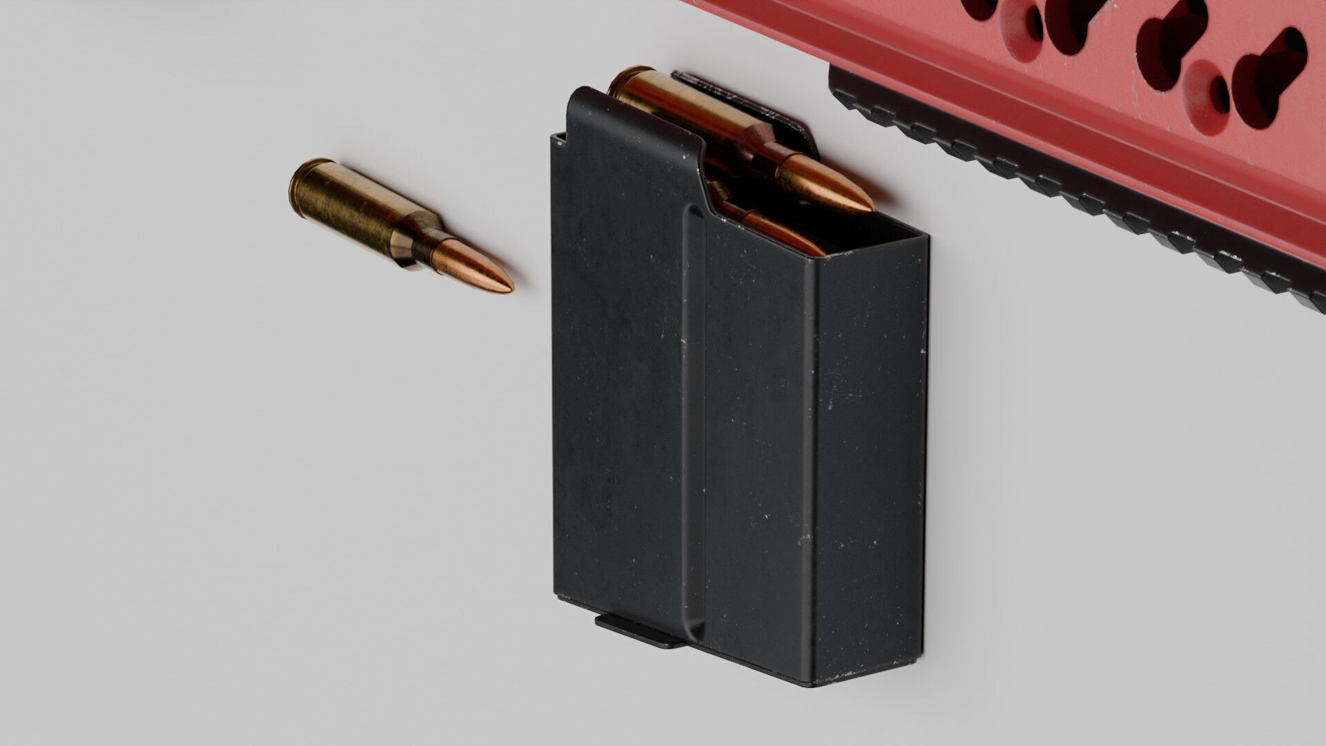 Accuracy International - AT-XC Low-poly 3D model_13