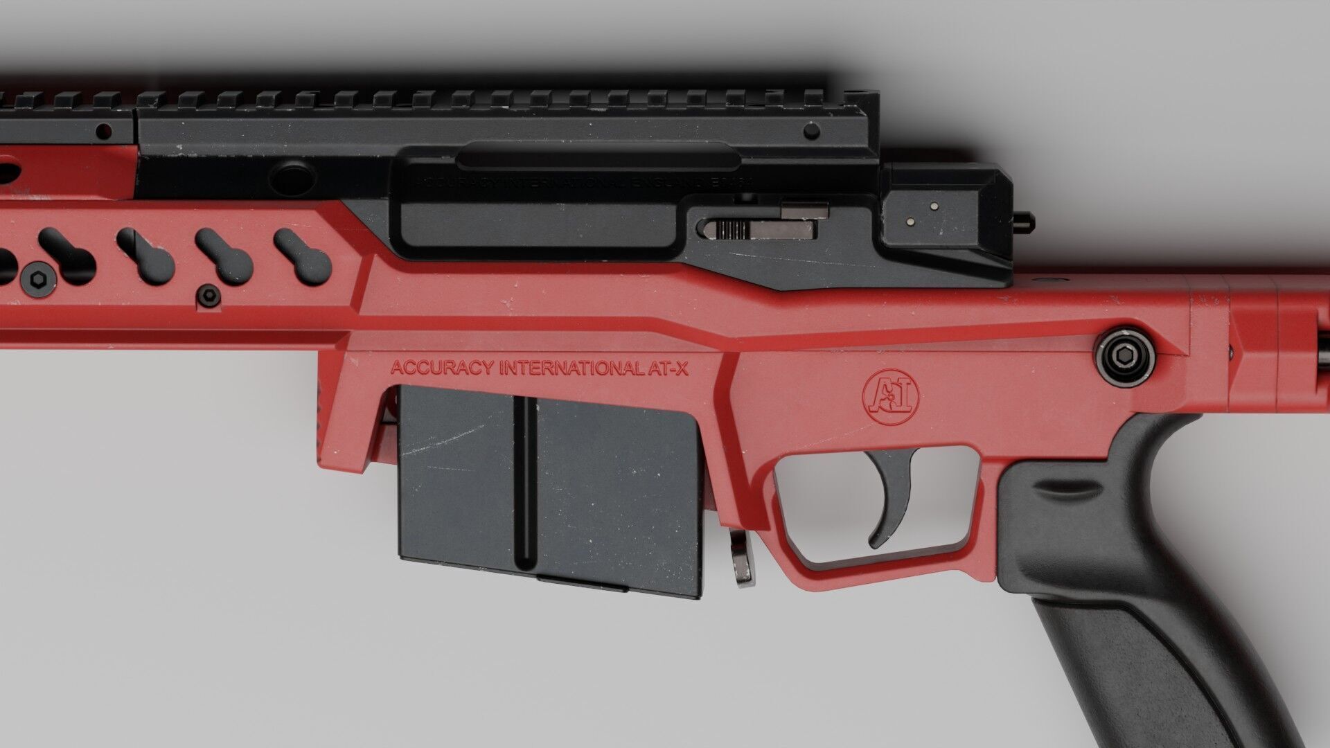 Accuracy International - AT-XC Low-poly 3D model_19