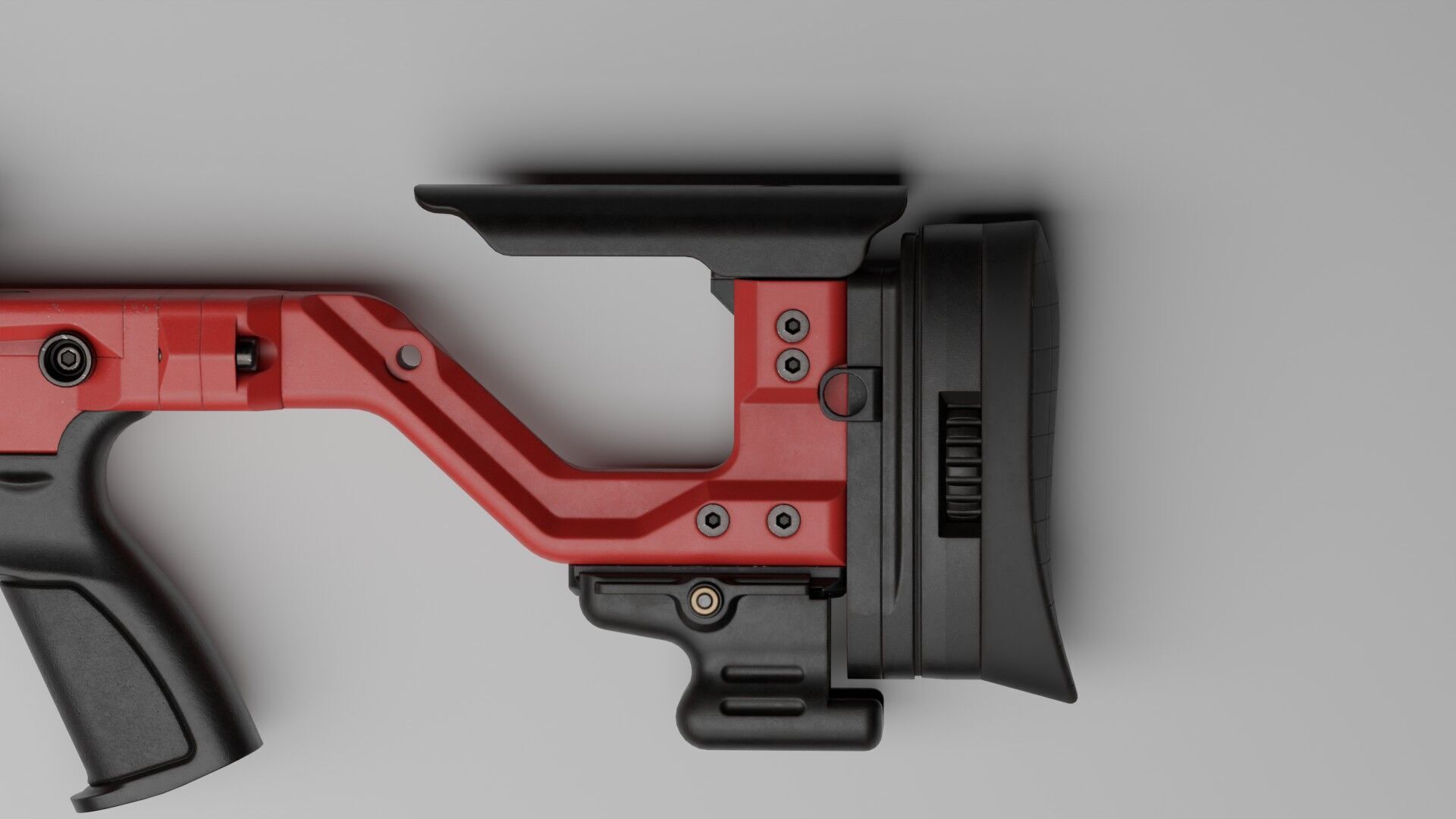 Accuracy International - AT-XC Low-poly 3D model_17