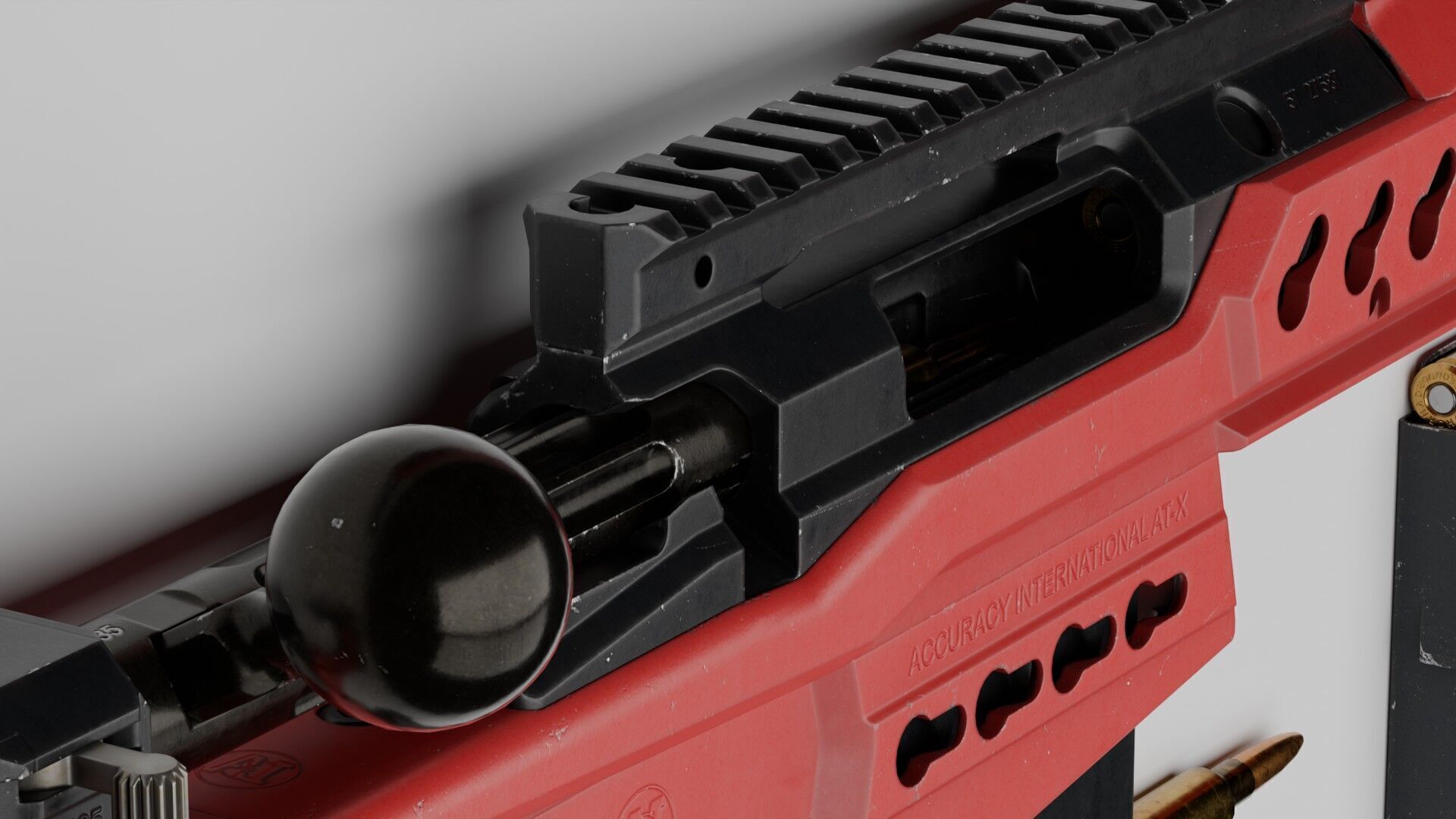 Accuracy International - AT-XC Low-poly 3D model_7