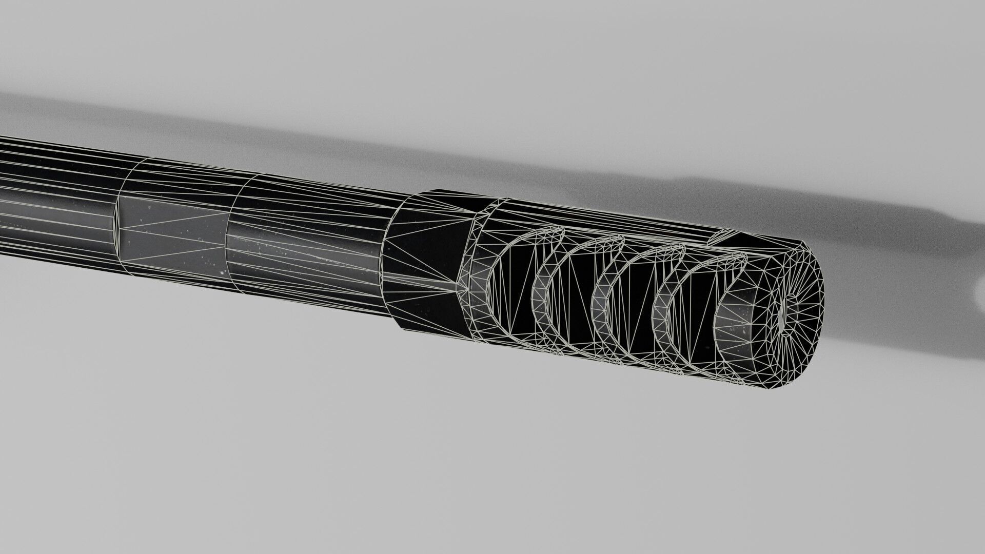 Accuracy International - AT-XC Low-poly 3D model_37