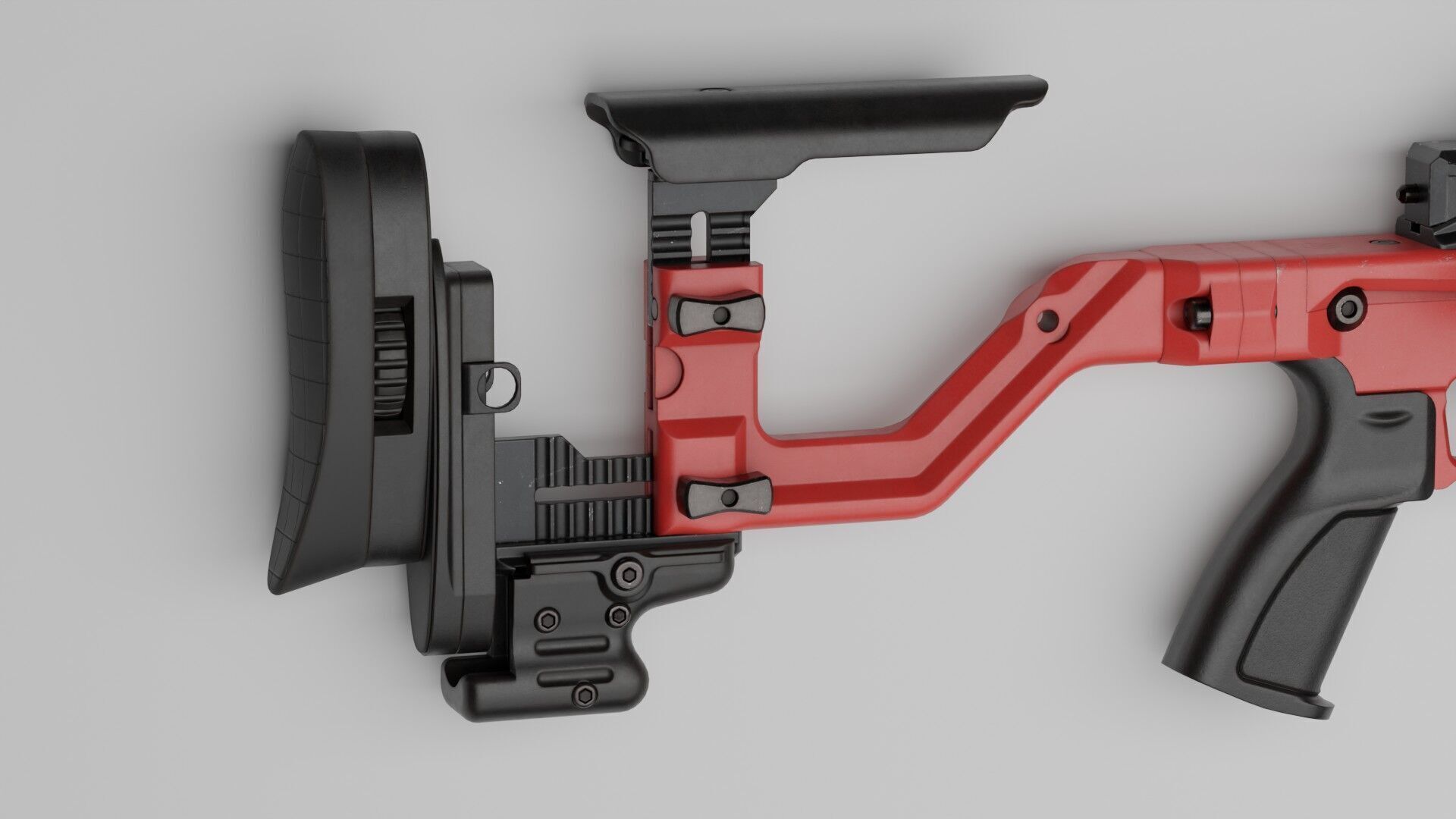 Accuracy International - AT-XC Low-poly 3D model_11