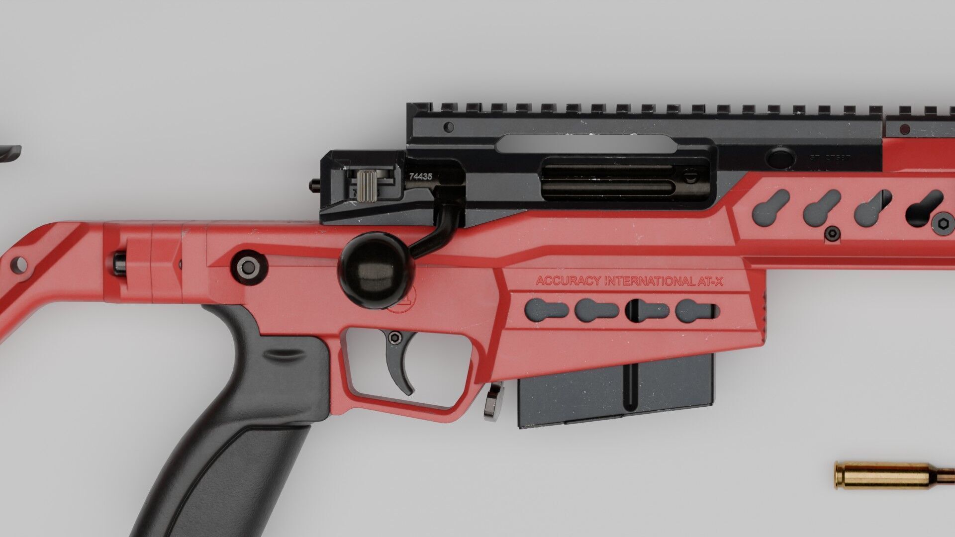 Accuracy International - AT-XC Low-poly 3D model_2