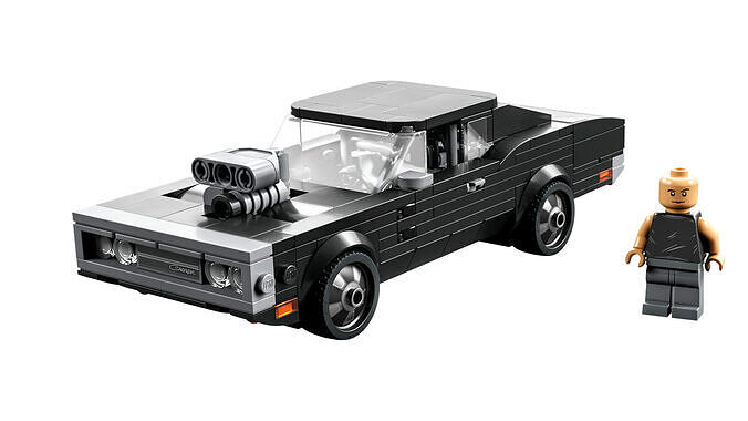 TwindBricks3D - 76912 Fast - Furious 1970 Dodge Charger RT 3D print model