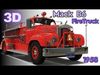 Mack B6 Firetruck 1958 3D model_1