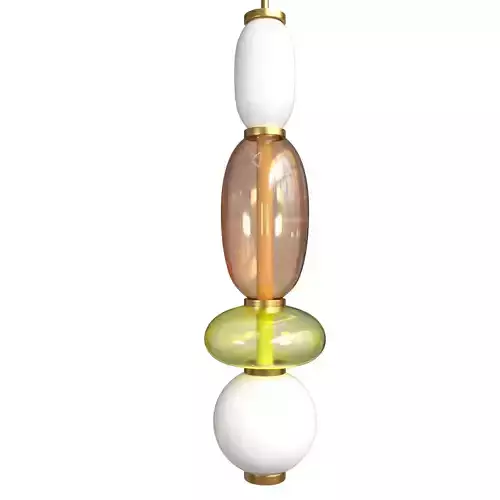 MICAH CEILING LAMP 3D model