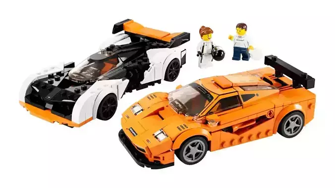 TwindBricks3D - 76918 McLaren Solus GT -  McLaren F1 LM