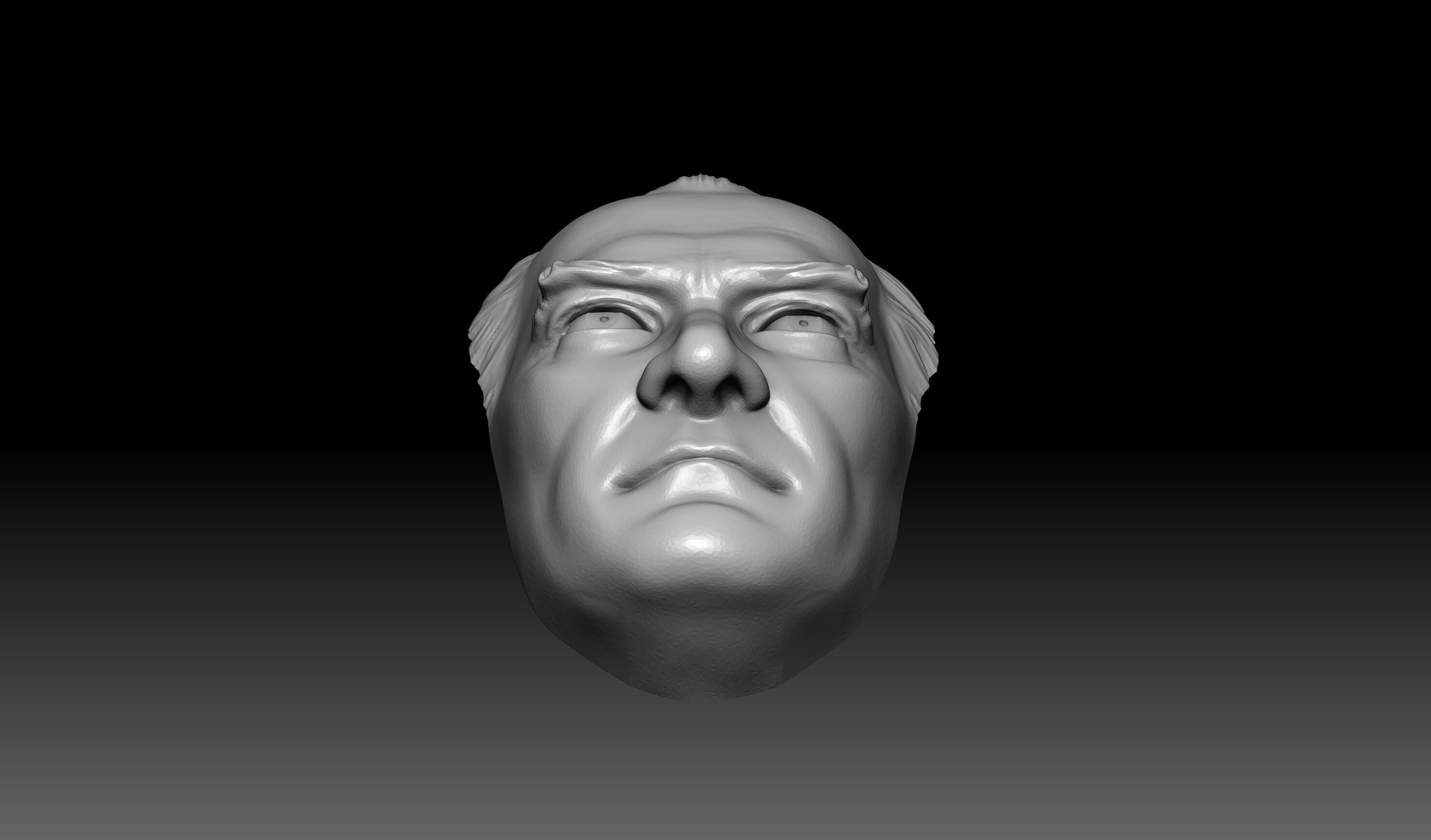 Ataturk Mask 3D print model_6