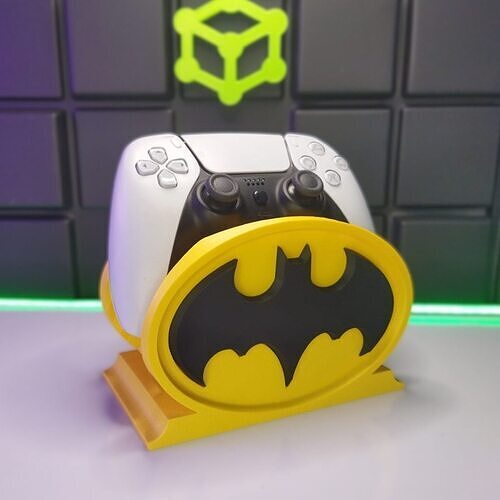 BATMAN LOGO - CONTROLLER HOLDER 3D print model
