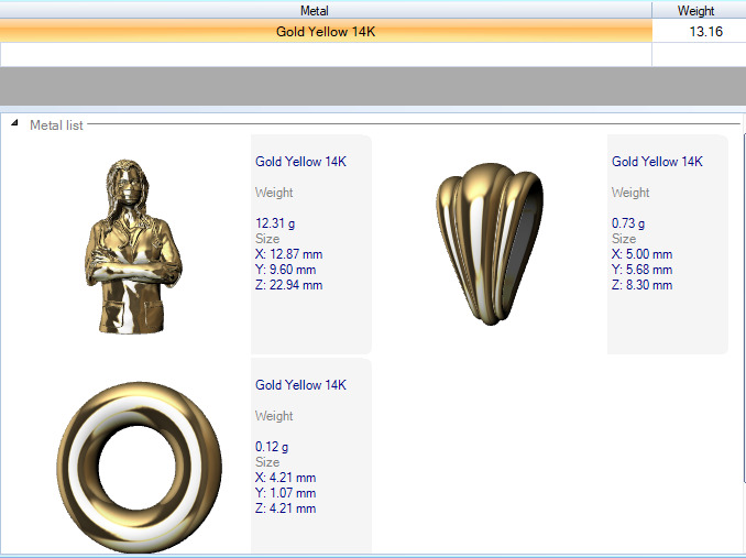 lady doctor Pendant Necklace Charm Bracelet Jewelry 3D print model_26