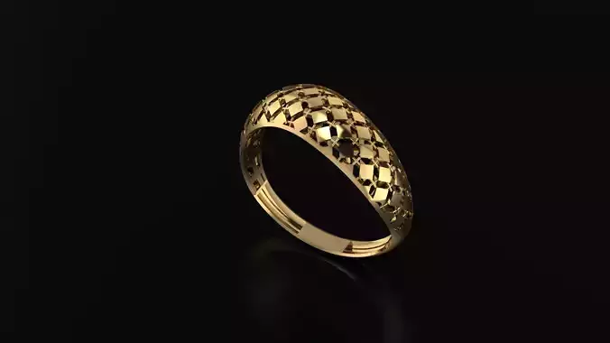 Fusion ring with cut-out