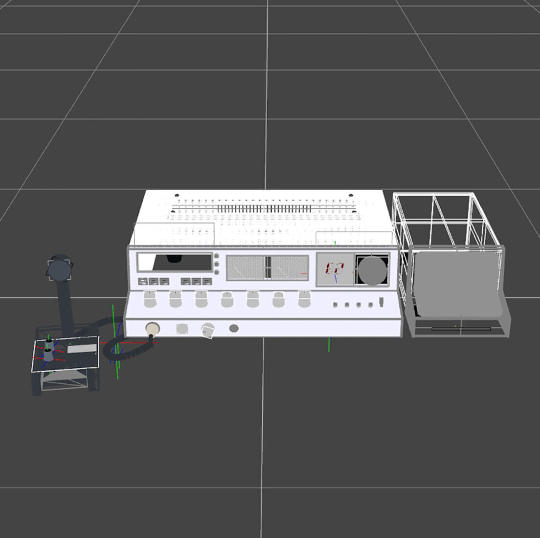 Cobra 2000 GTL 2000 CB Radio 3D model_6