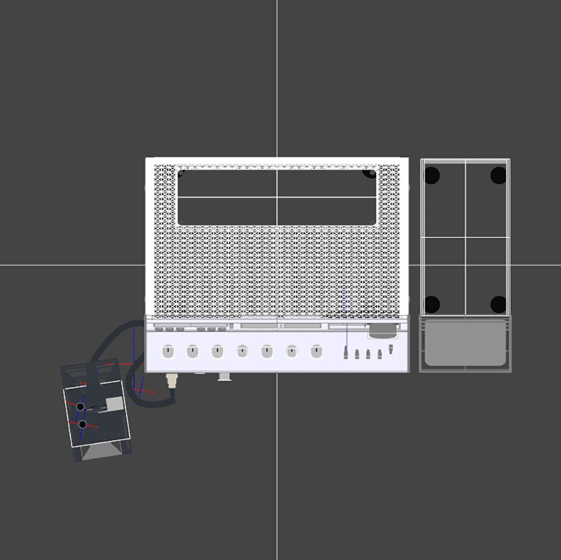 Cobra 2000 GTL 2000 CB Radio 3D model_9