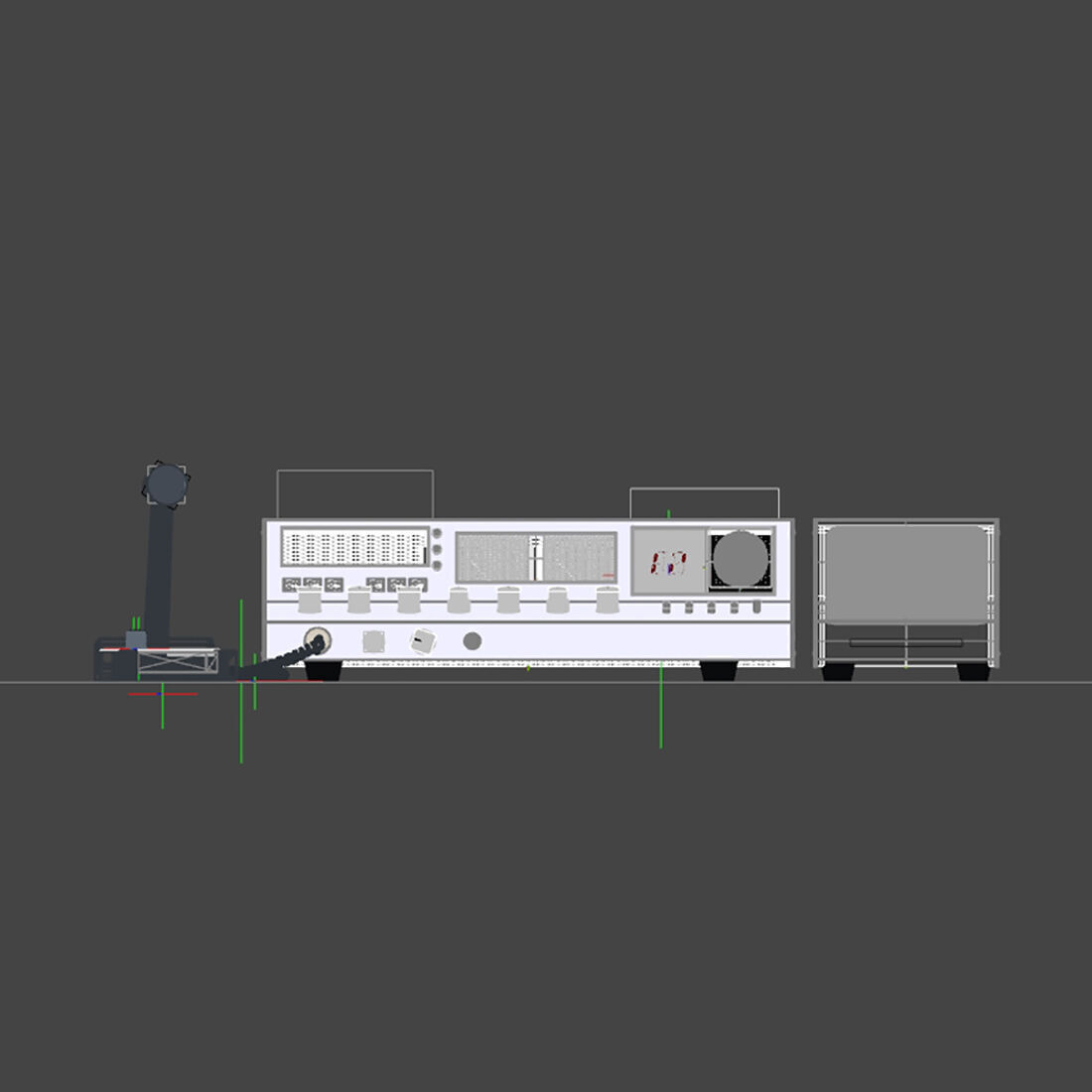 Cobra 2000 GTL 2000 CB Radio 3D model_8