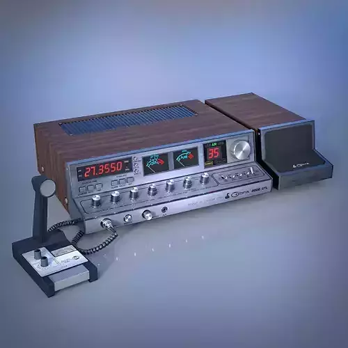 Cobra 2000 GTL 2000 CB Radio 3D model