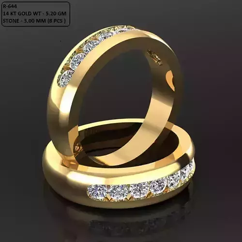 Band Ring 3D print model