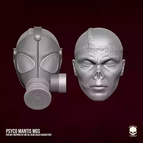 Psyco Mantis MGS Fan Art 3D printable files