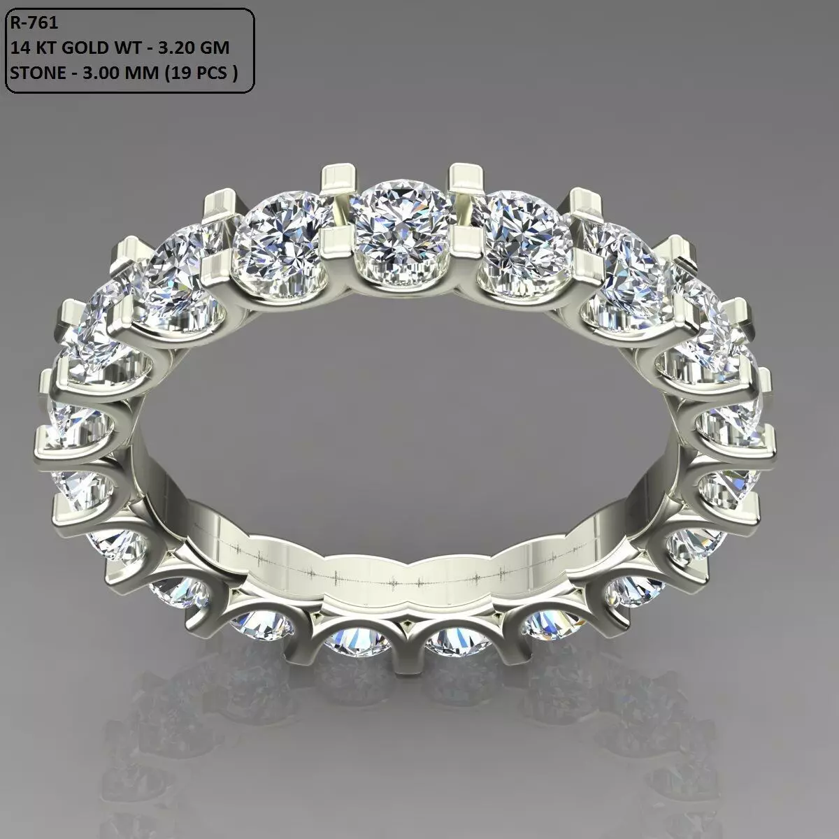 Band Ring 3D print model_0