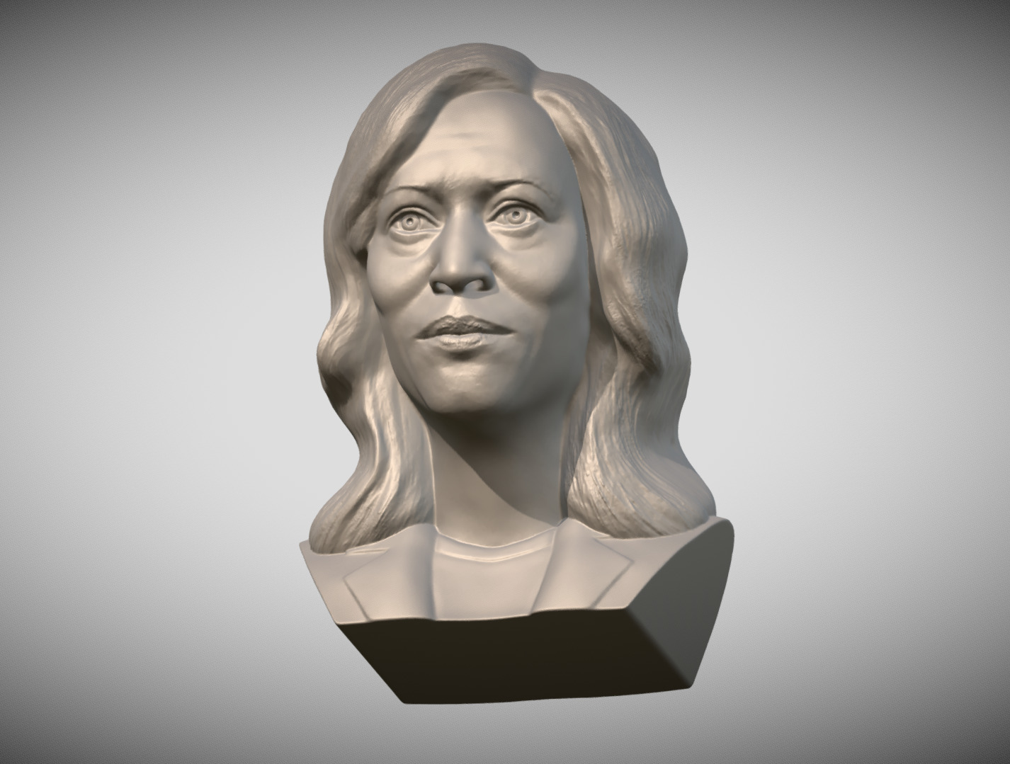 Kamala Harris bust 3D print model_16
