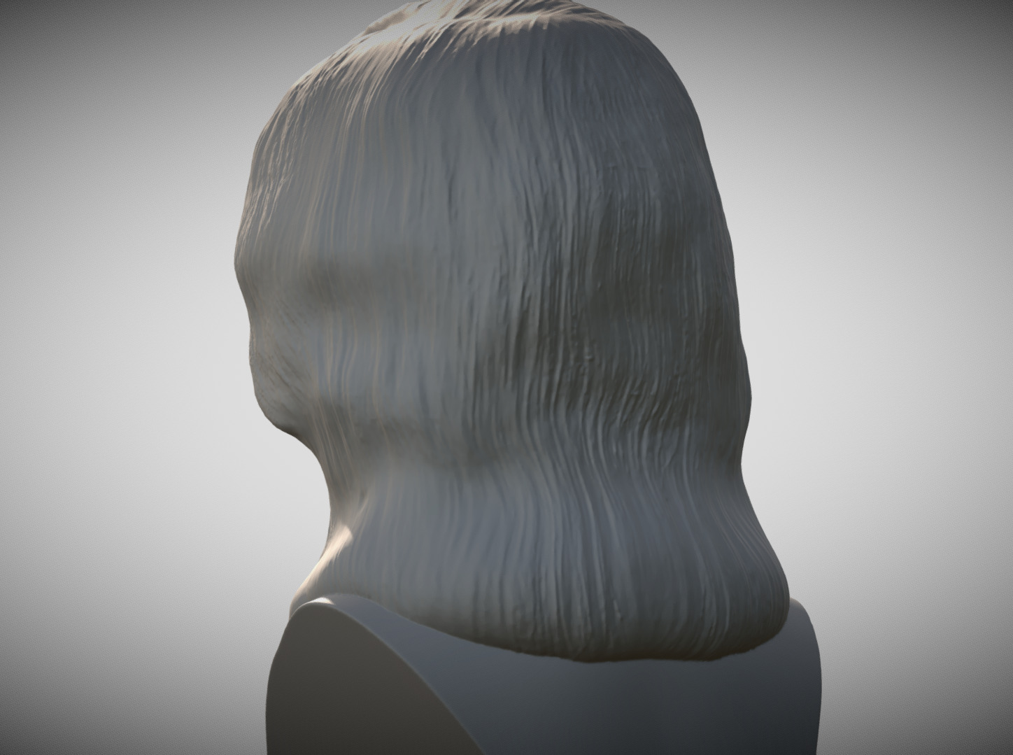 Kamala Harris bust 3D print model_5