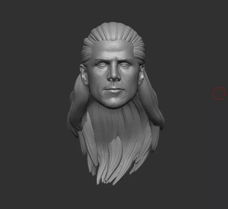 Heartbreak Kid DX Headsculpt for Action Figures 3D print model_0