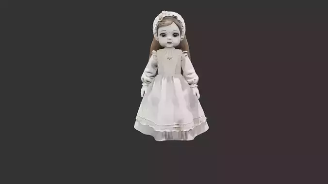 Antique Bride Doll